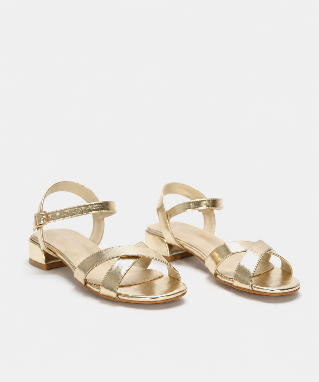 Abrielle - elegante sandaler med lav hæl