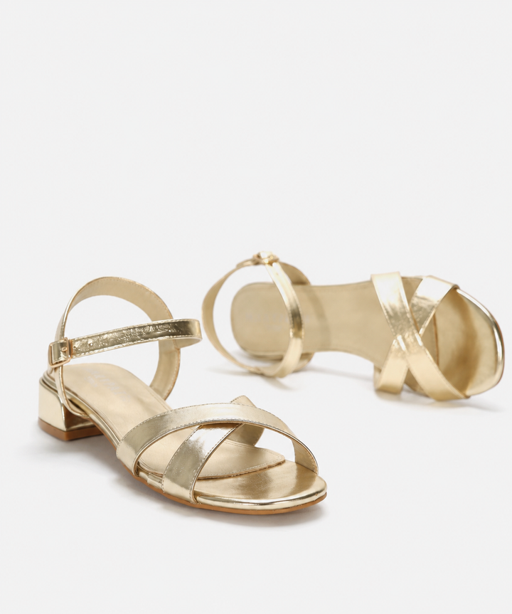 Abrielle - elegante sandaler med lav hæl
