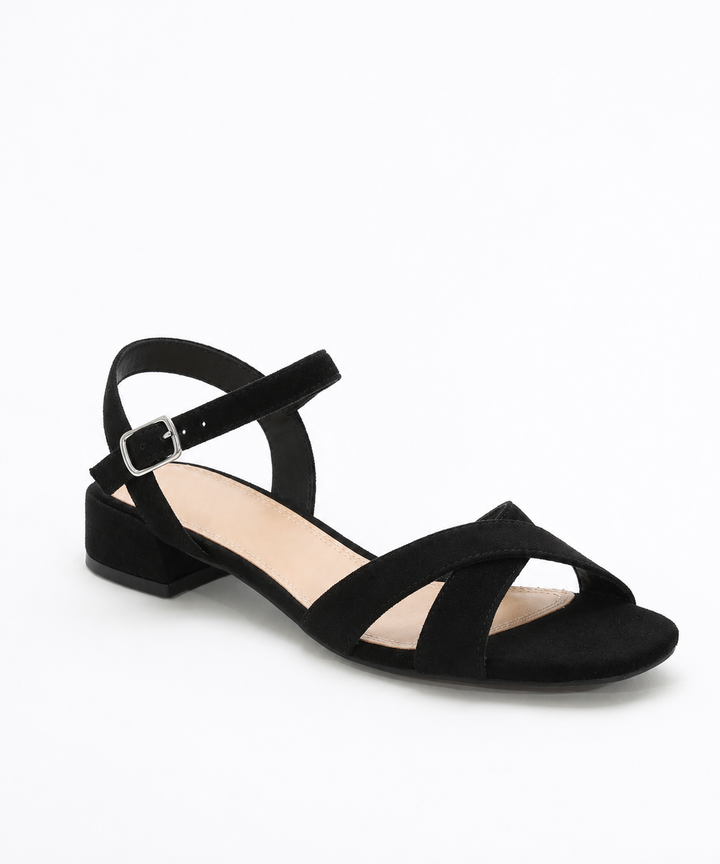 Abrielle - elegante sandaler med lav hæl