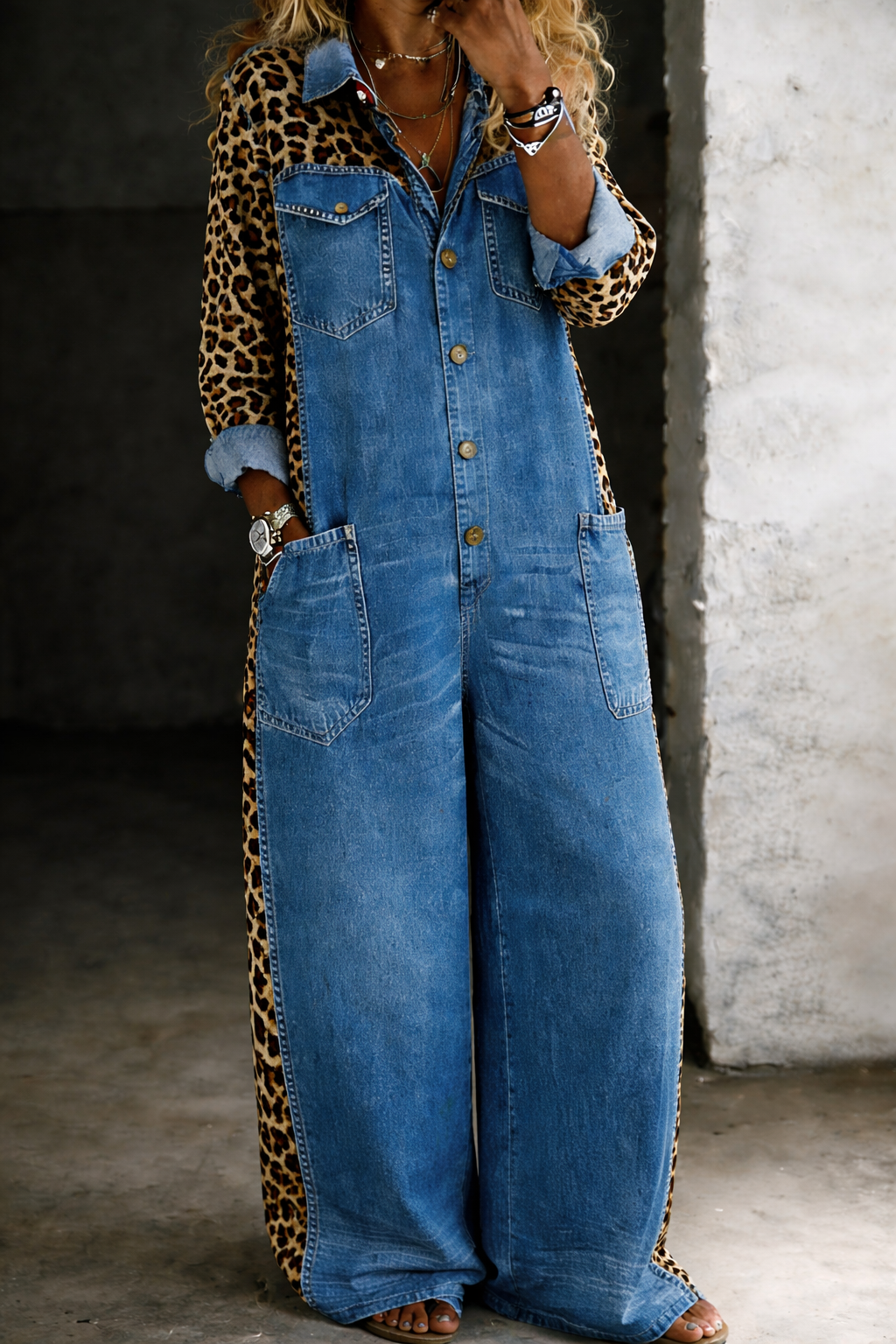 Arabeth - Soft touch indigo bluse