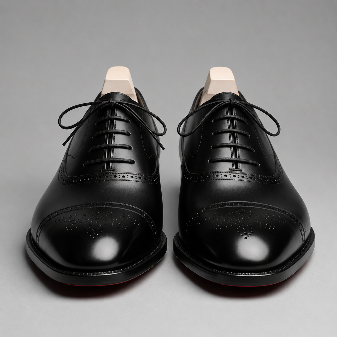 Arvid - Eksklusive Oxford-sko med cap-toe