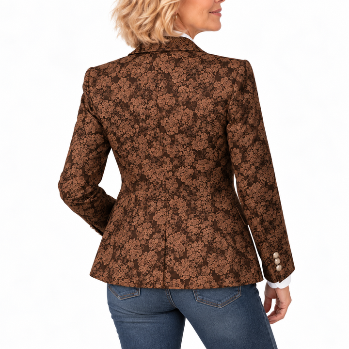Sybilla - Figursyet jacquardblazer