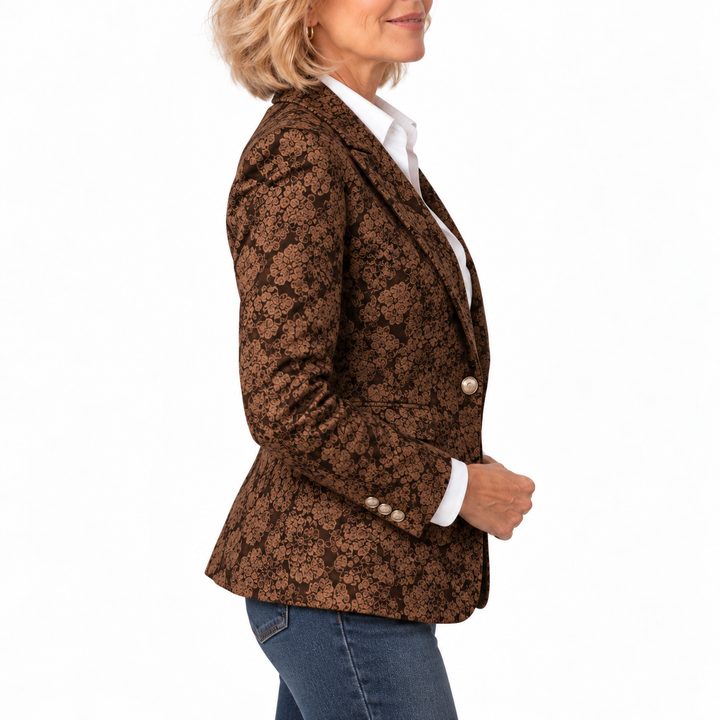 Sybilla - Figursyet jacquardblazer