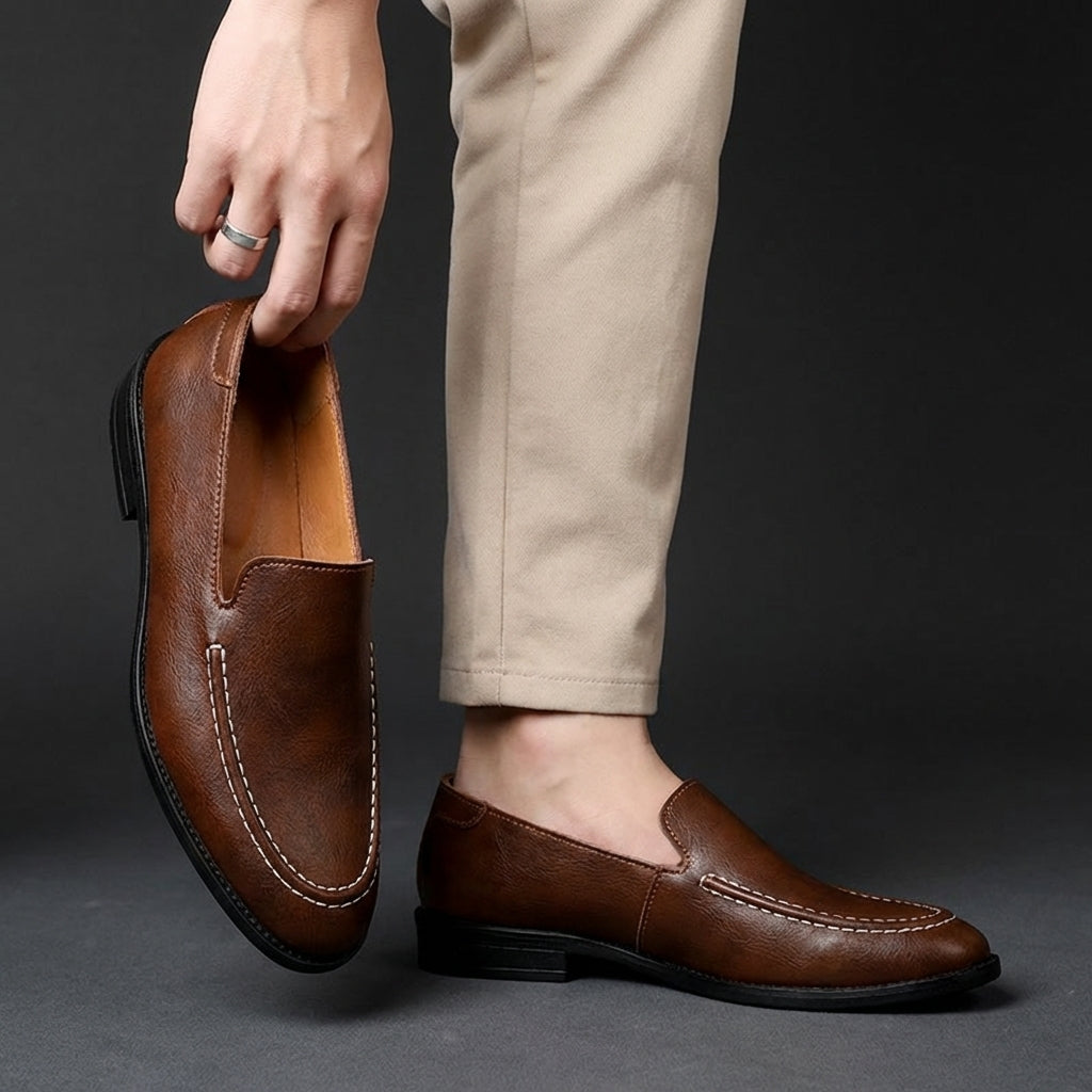 Merric - forfinede dressede loafers