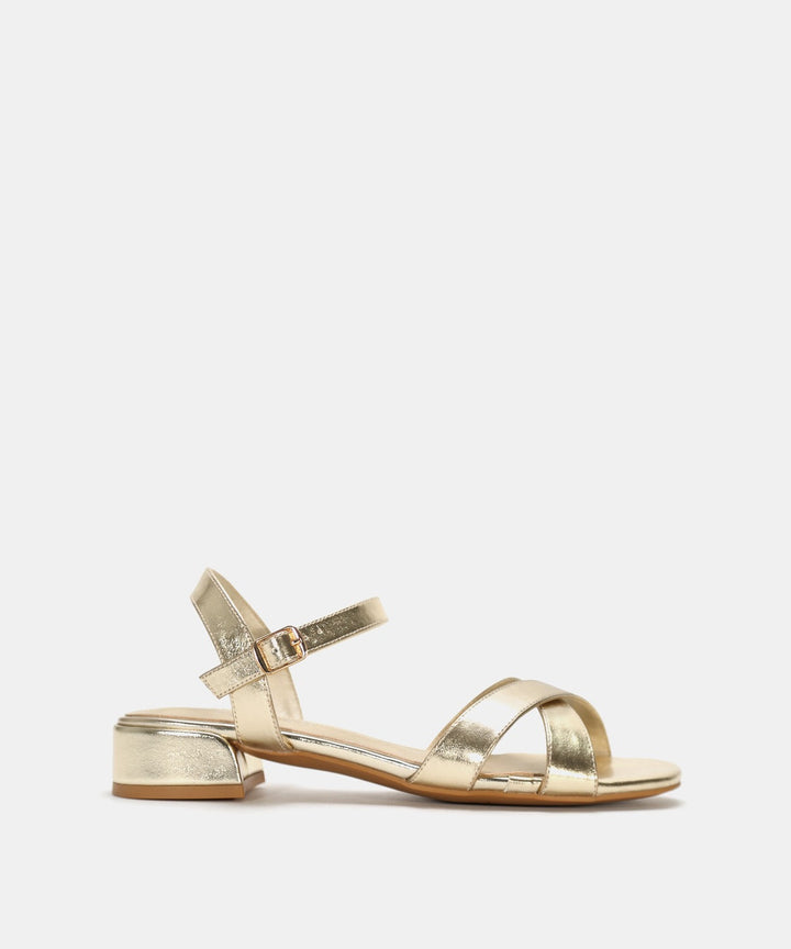 Abrielle - elegante sandaler med lav hæl