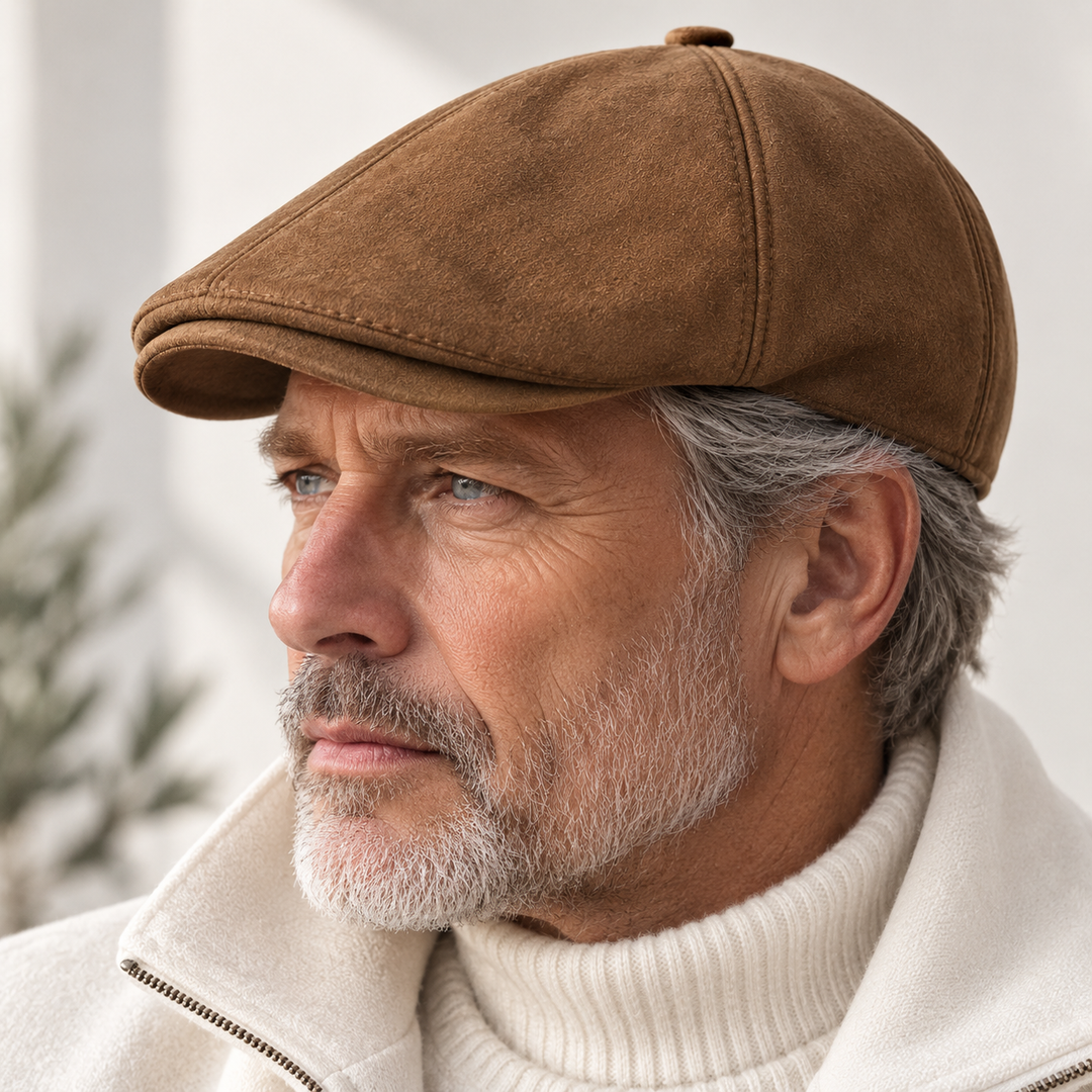 Marten - Panelsyet baret med topsting