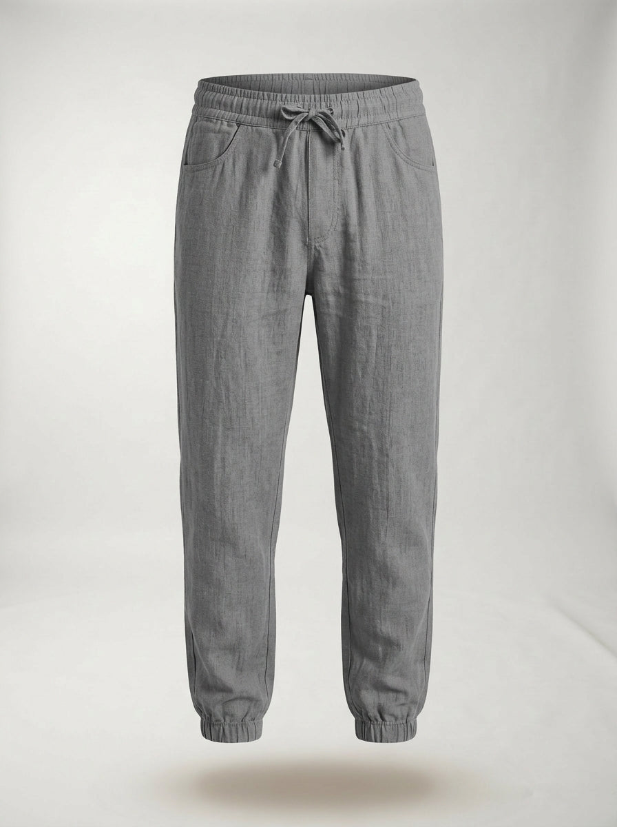 Carrick - Letvægts-joggers i linned