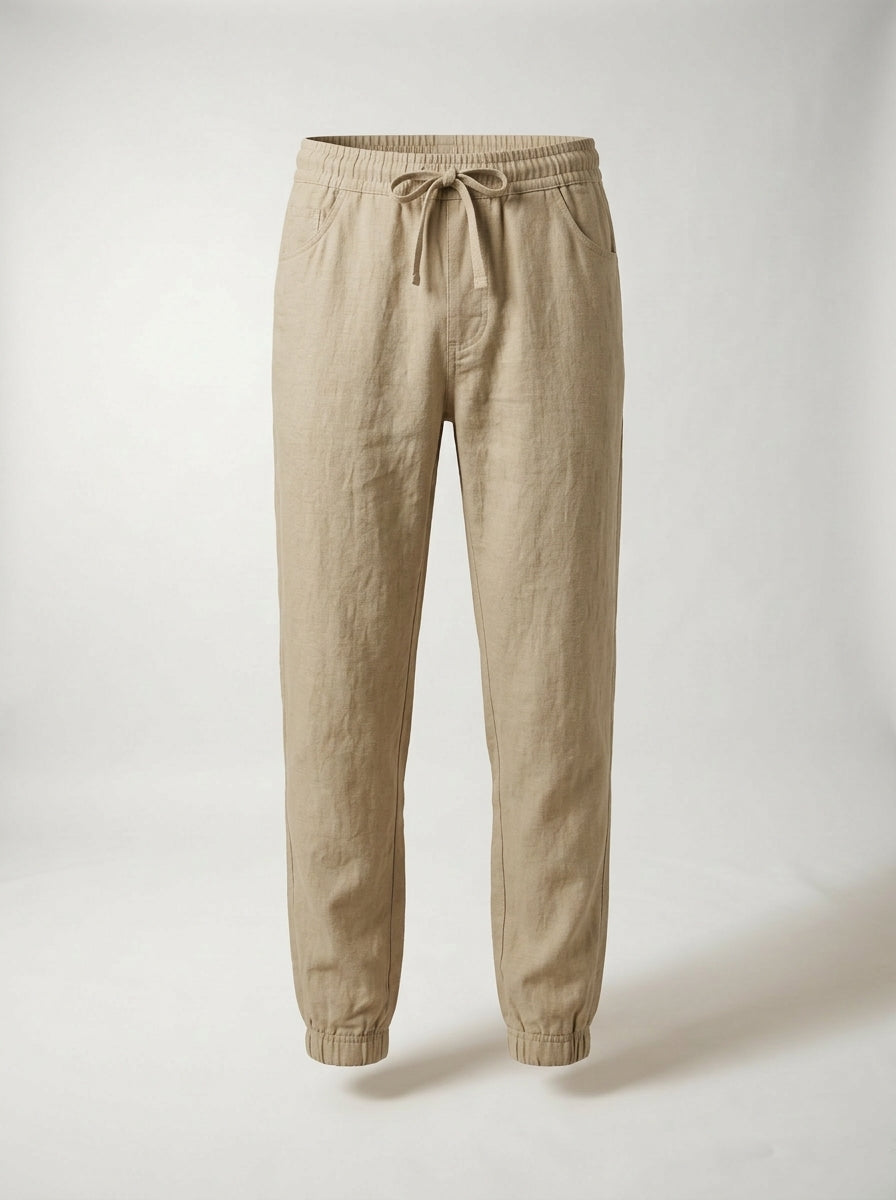 Carrick - Letvægts-joggers i linned