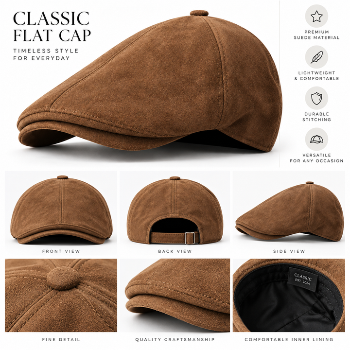 Marten - Panelsyet baret med topsting