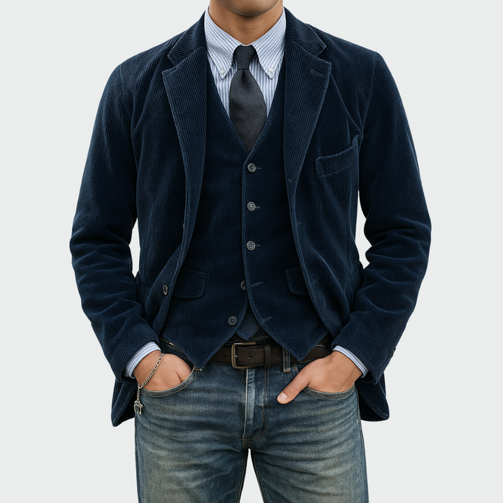 Cato - Skræddersyet blazer- og vestsæt
