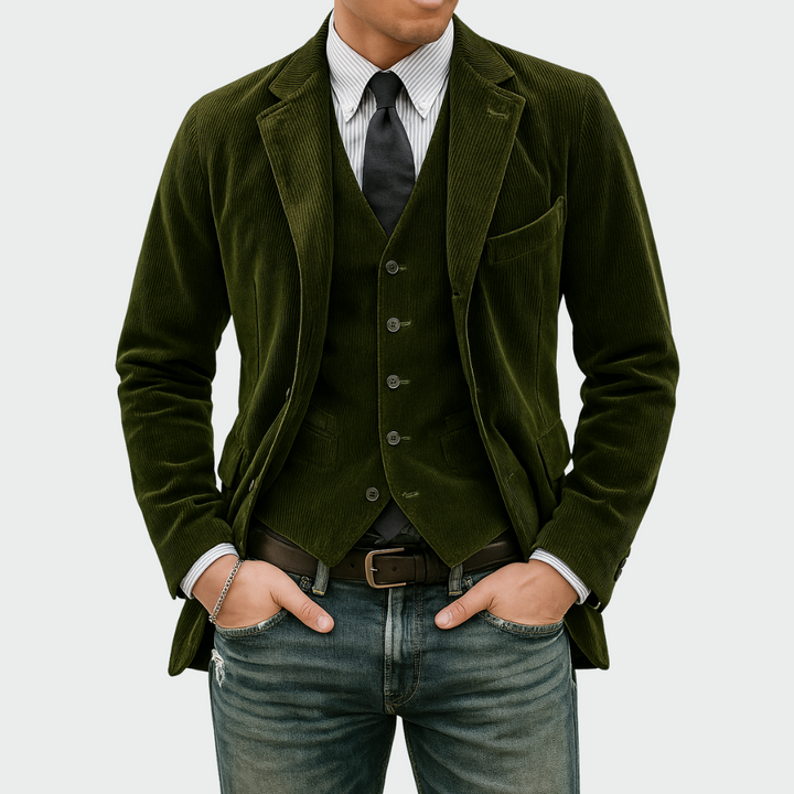 Cato - Skræddersyet blazer- og vestsæt