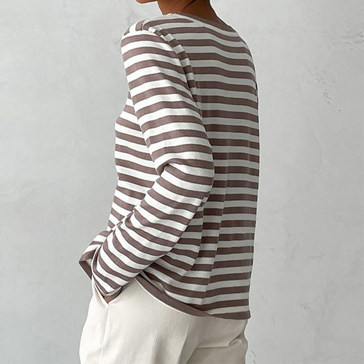 Zoravelle - Langærmet soft-touch top