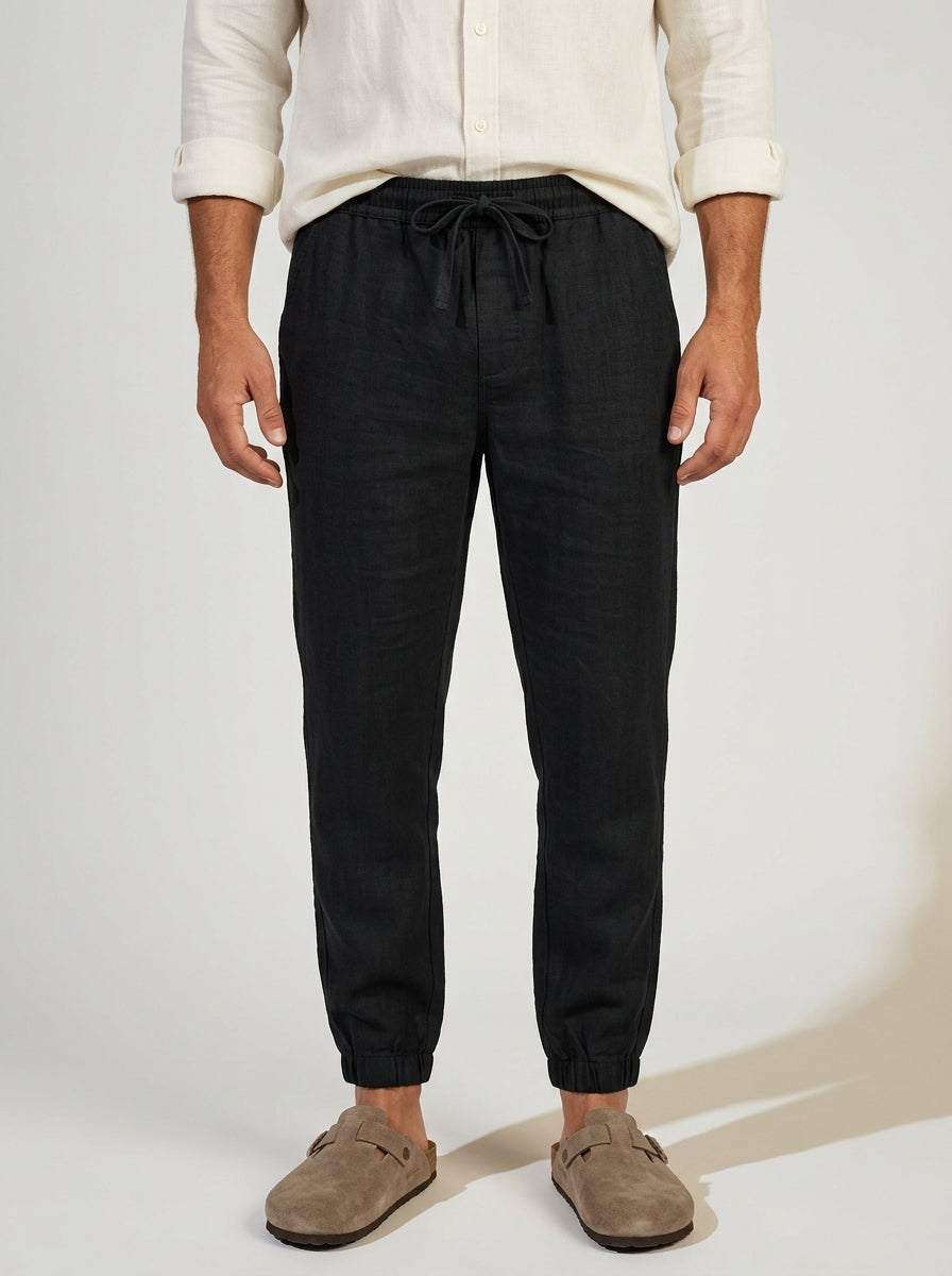 Carrick - Letvægts-joggers i linned