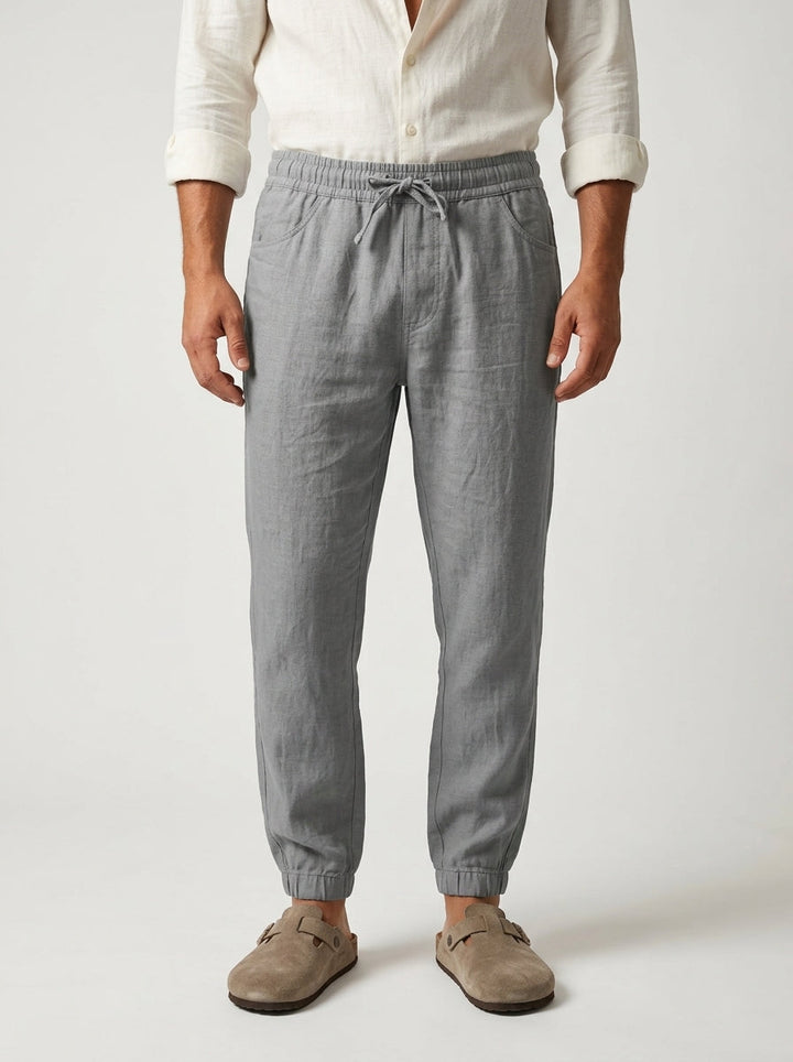 Carrick - Letvægts-joggers i linned