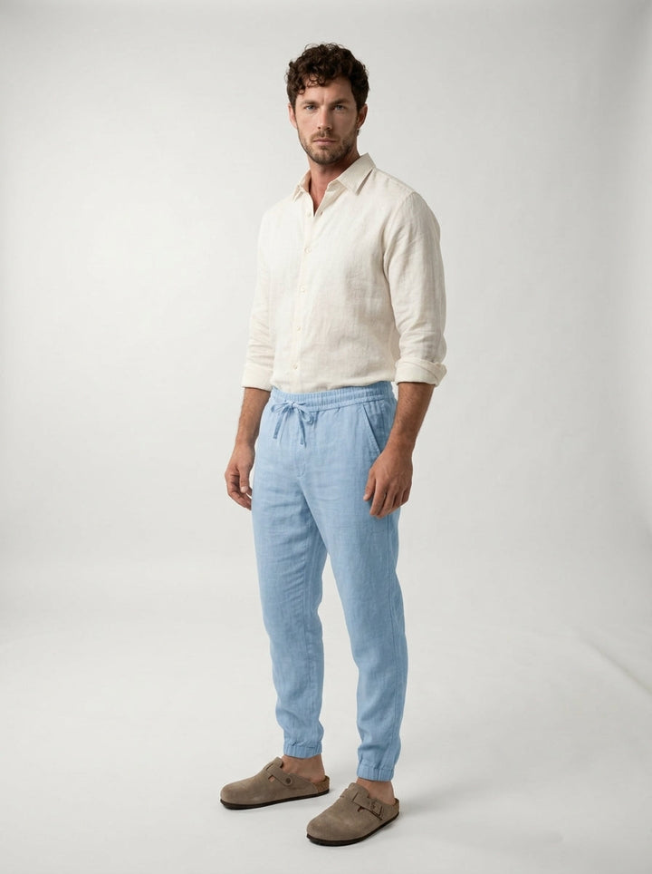 Carrick - Letvægts-joggers i linned