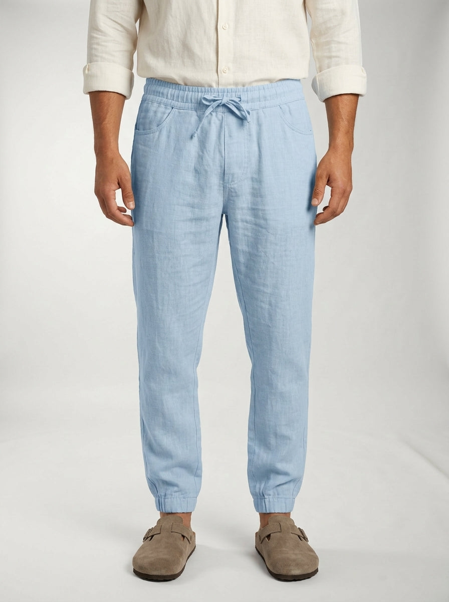 Carrick - Letvægts-joggers i linned
