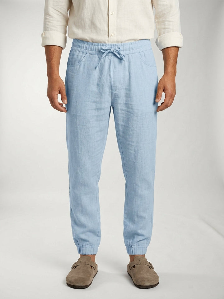Carrick - Letvægts-joggers i linned