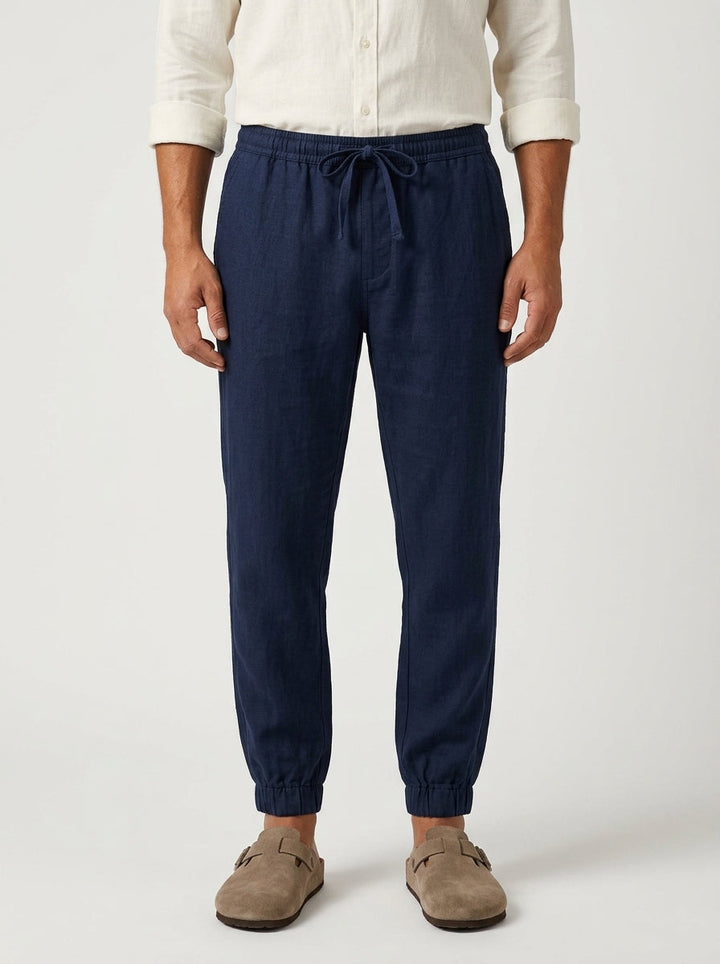 Carrick - Letvægts-joggers i linned