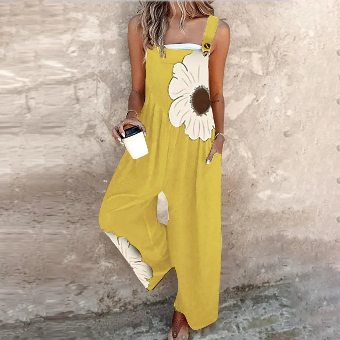 Aderyn - Luftig printet jumpsuit