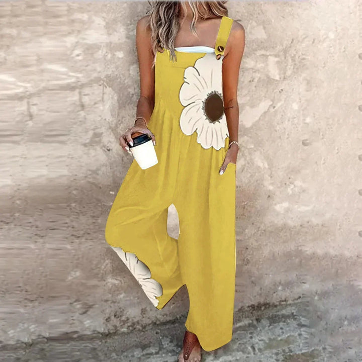 Aderyn - Luftig printet jumpsuit