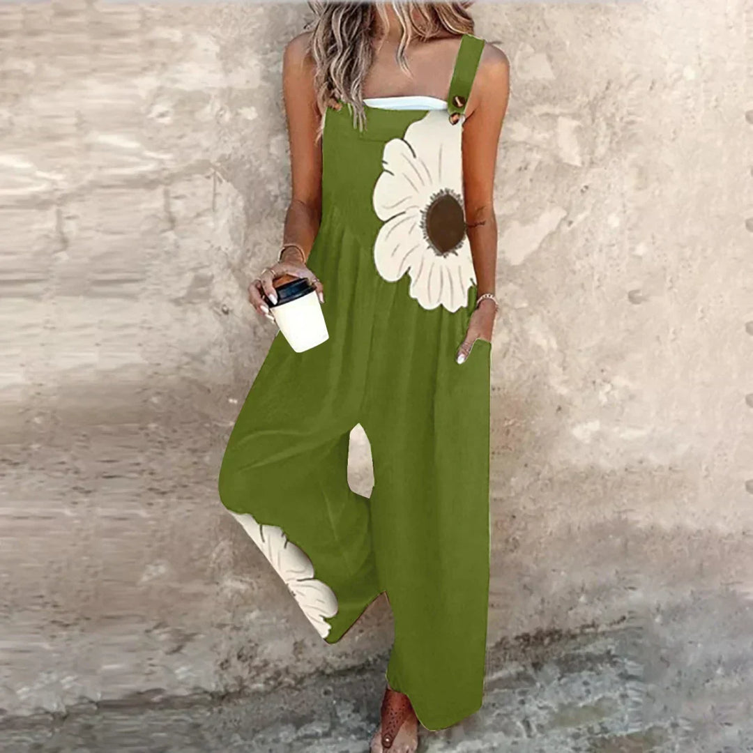 Aderyn - Luftig printet jumpsuit