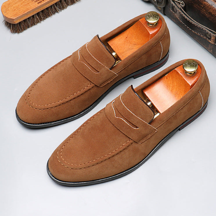 Aberic - Penny loafers i velour