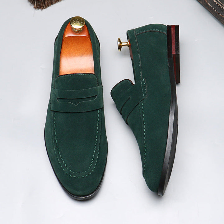 Aberic - Penny loafers i velour