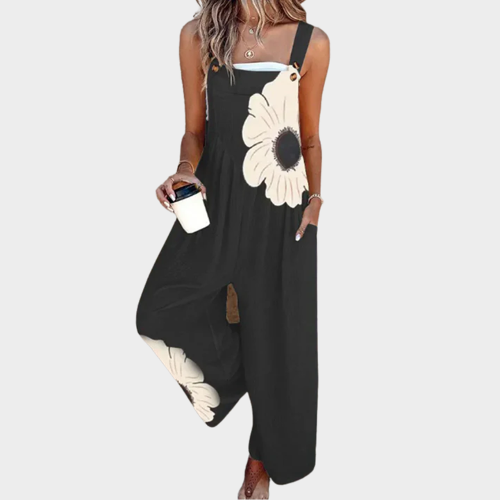 Aderyn - Luftig printet jumpsuit
