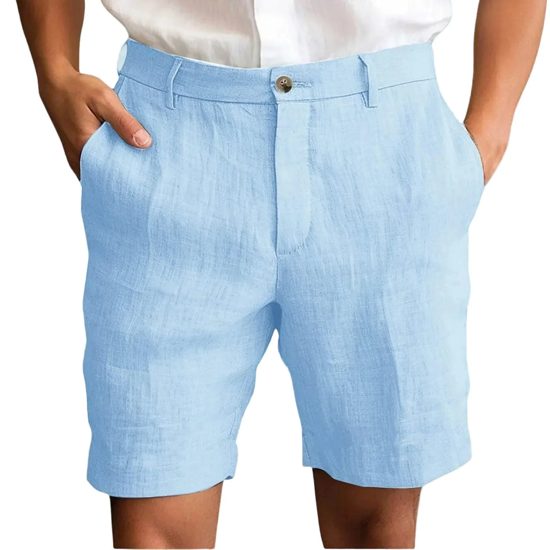 Nestor - Skræddersyede shorts i hør
