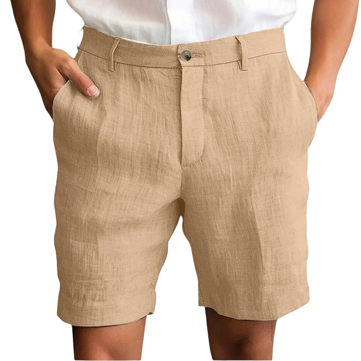 Nestor - Skræddersyede shorts i hør