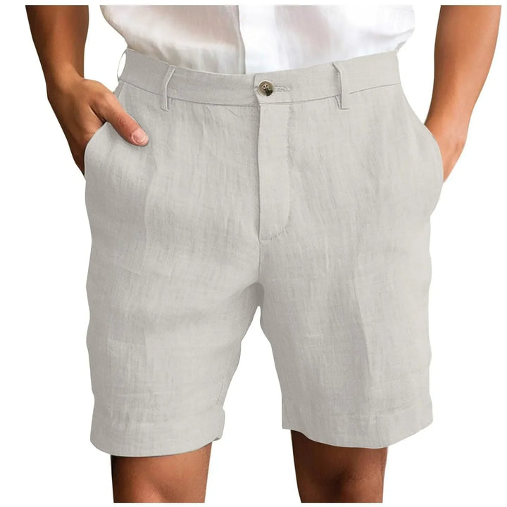 Nestor - Skræddersyede shorts i hør