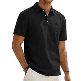 Grafton - Kortærmet poloshirt med struktur
