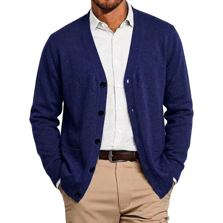 Corbin - Struktureret strikket blazer