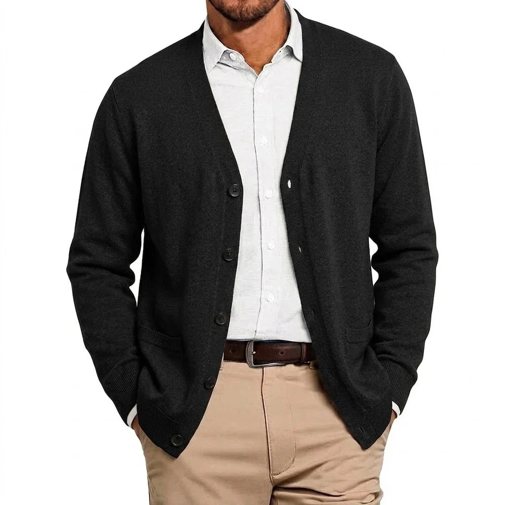 Corbin - Struktureret strikket blazer