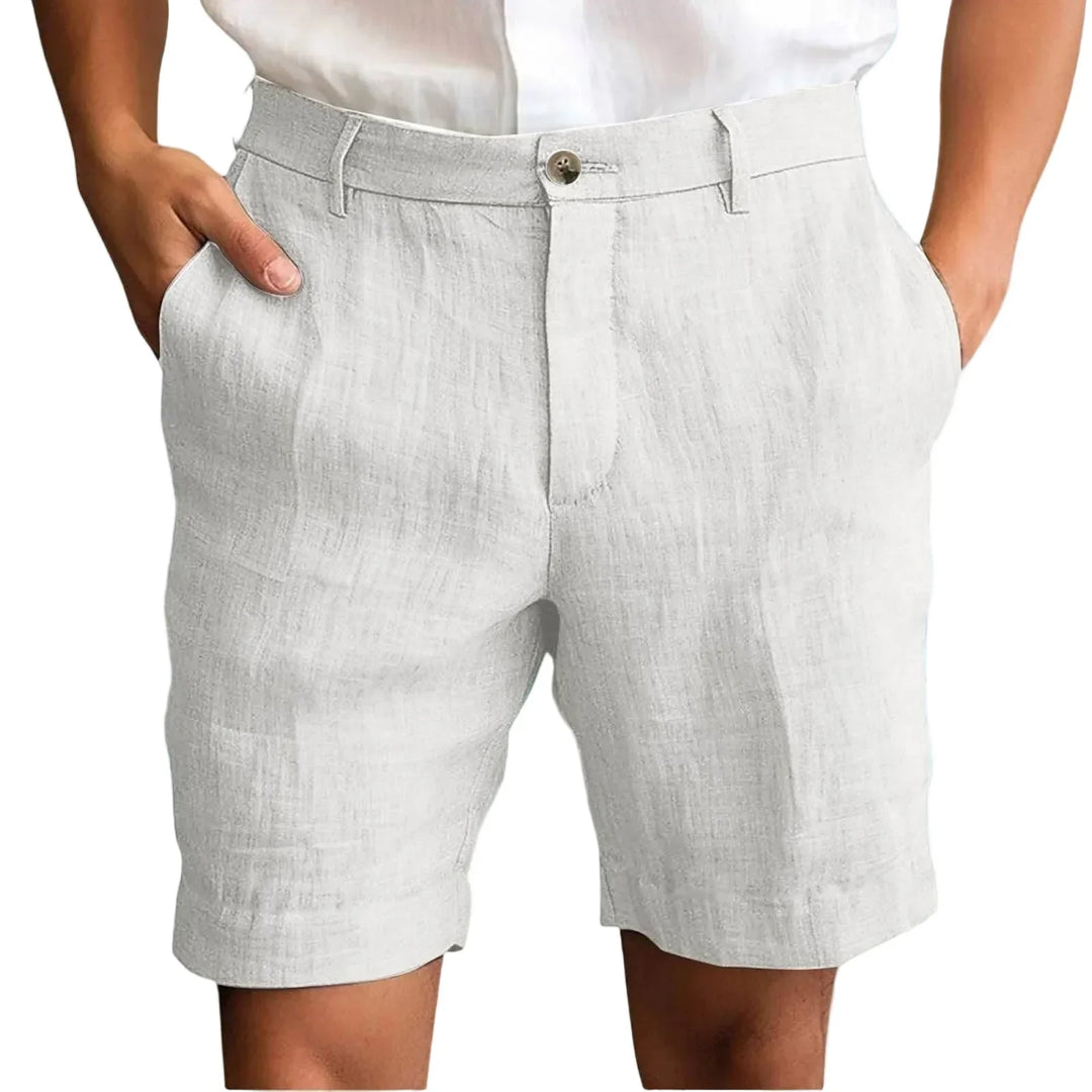 Nestor - Skræddersyede shorts i hør