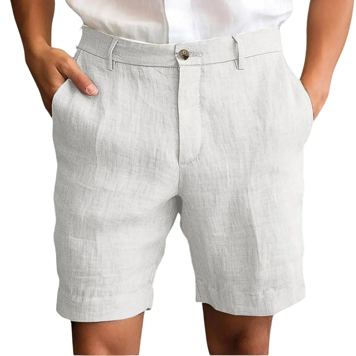 Nestor - Skræddersyede shorts i hør