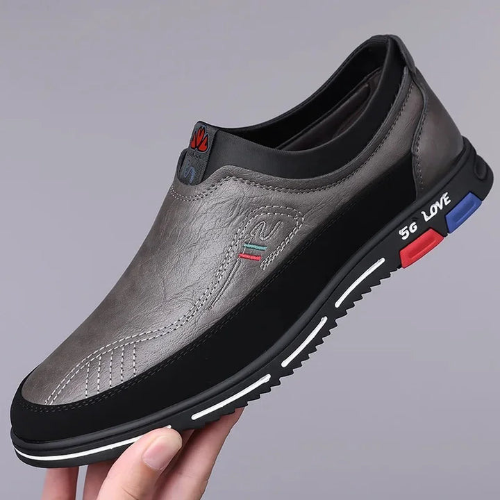 Aksel - Polstrede slip-on-sko til herrer