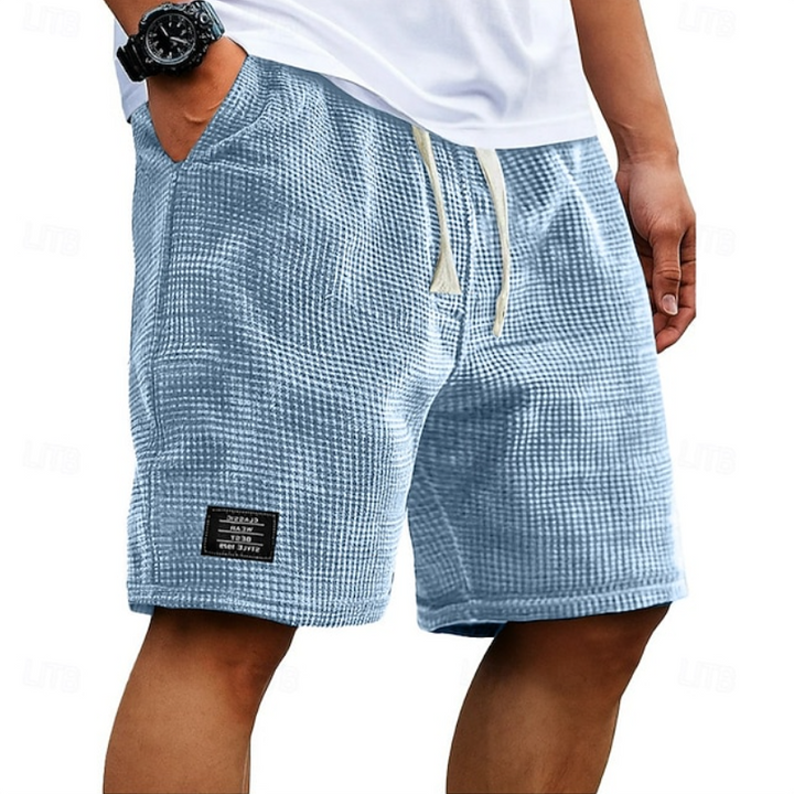 Godwin - Åndbare shorts i vaffelstof