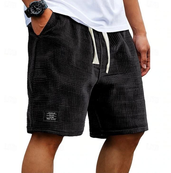 Godwin - Åndbare shorts i vaffelstof