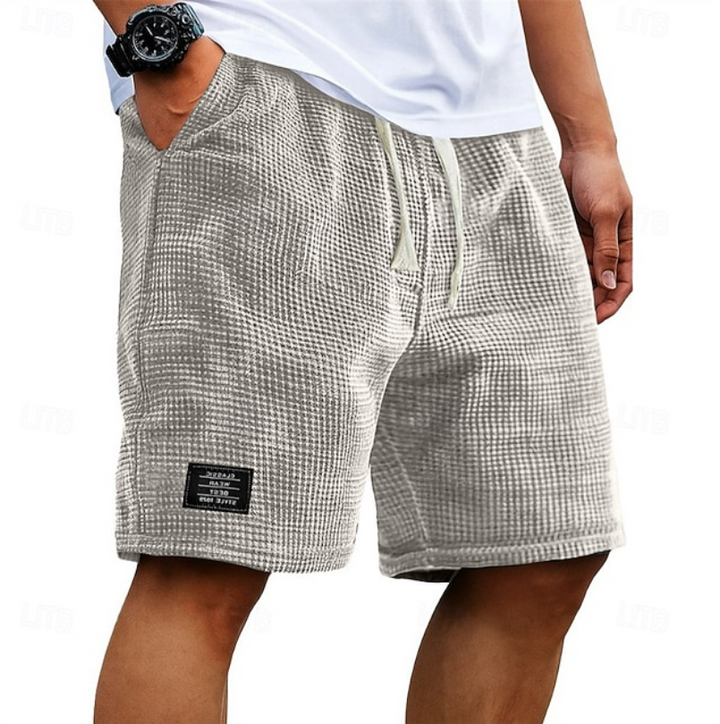 Godwin - Åndbare shorts i vaffelstof