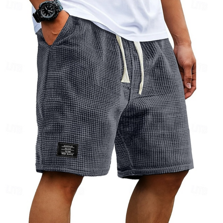 Godwin - Åndbare shorts i vaffelstof