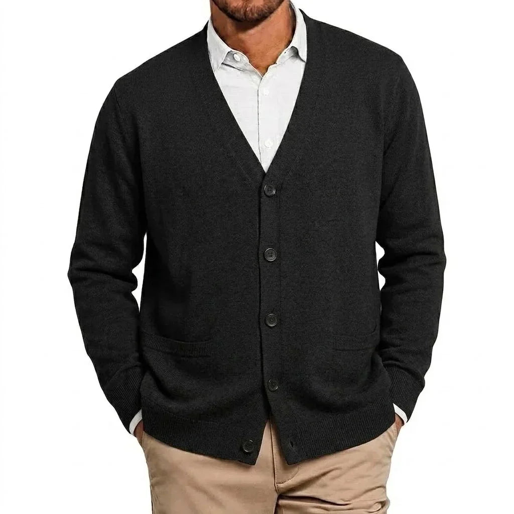 Corbin - Struktureret strikket blazer