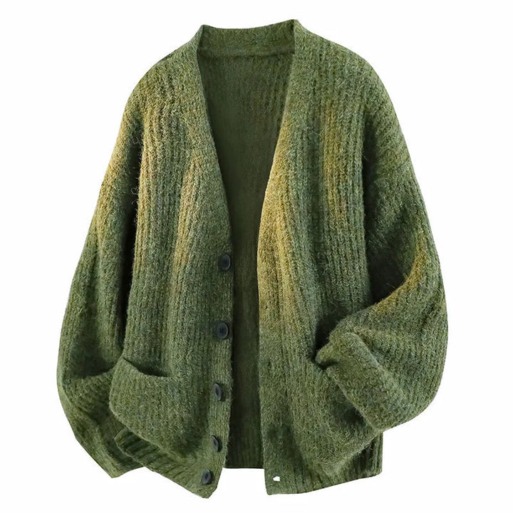 Galienne - Ultrablød oversize V-hals cardigan