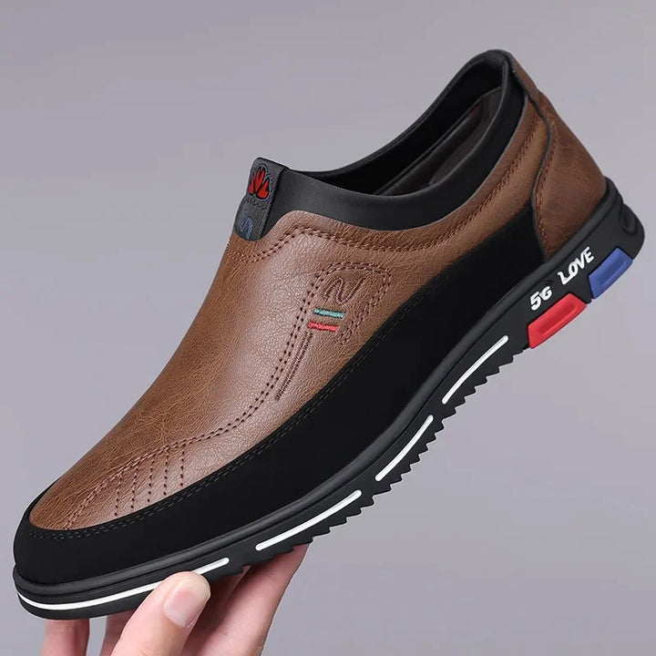 Aksel - Polstrede slip-on-sko til herrer