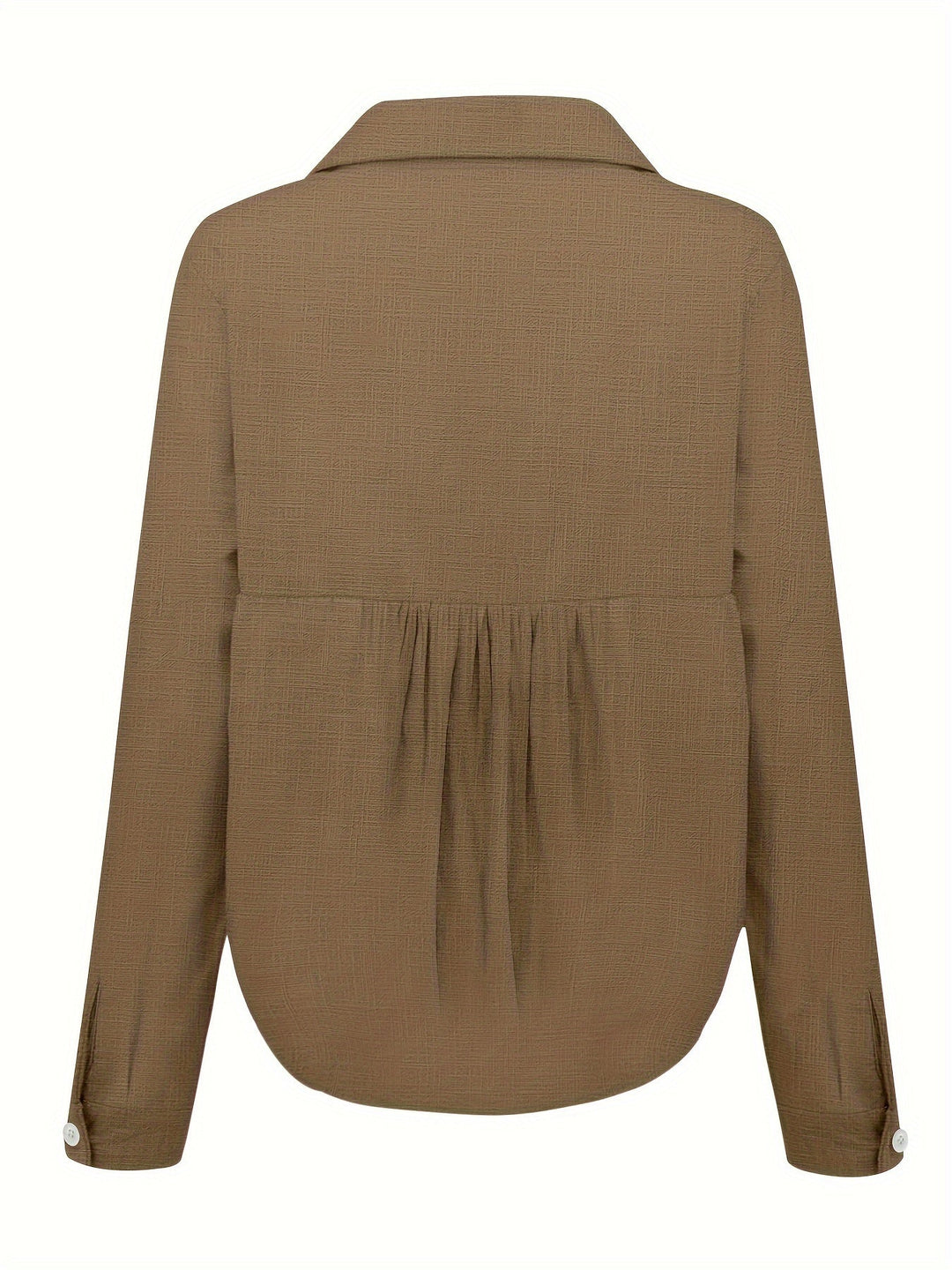 Rowena - Gennemsigtig bluse med frynser