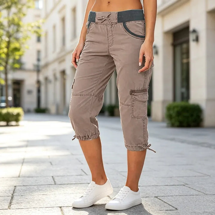 Astrelia - Utility capri-cargobukser
