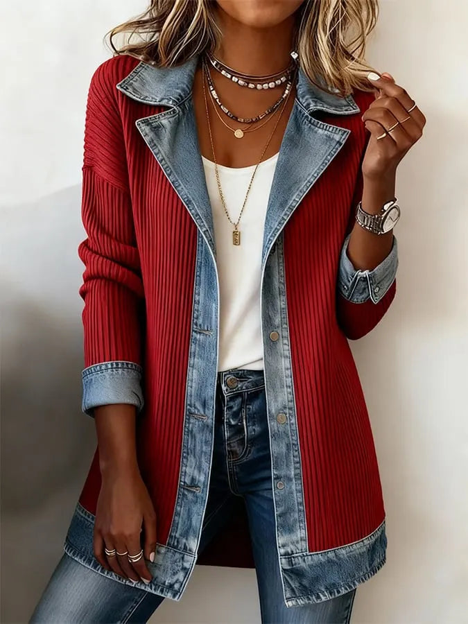 Zyrelle - Afslappet strikket cardigan med knapper