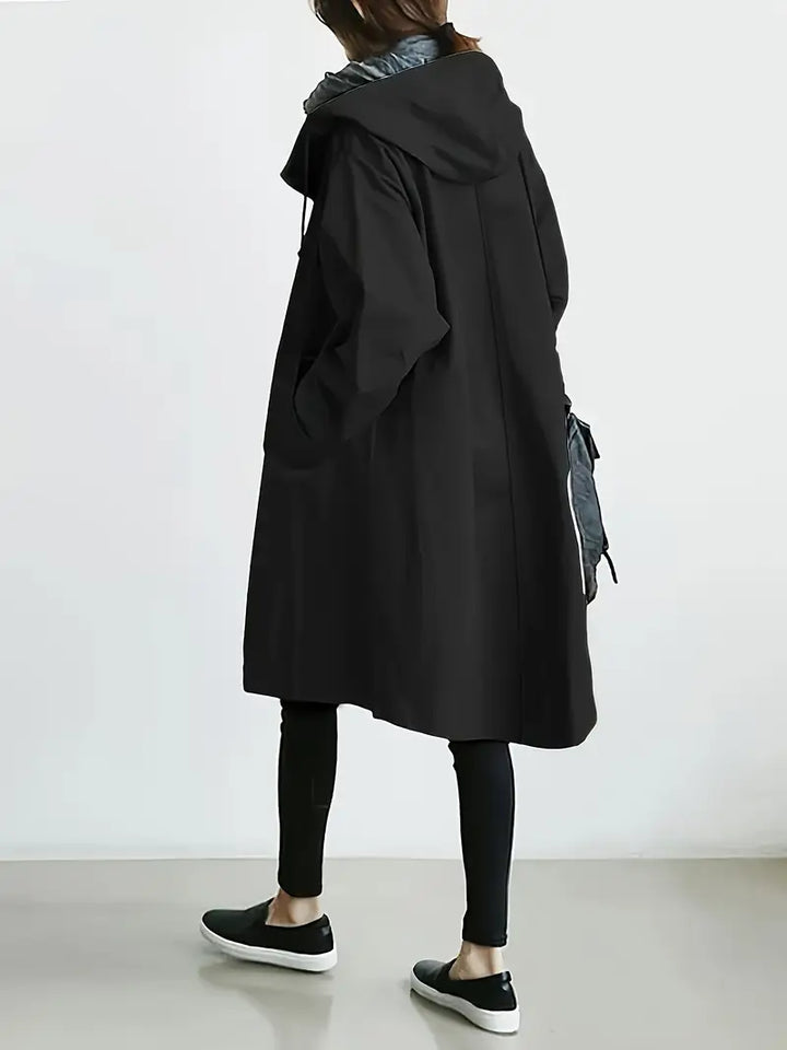 Lyonesse - Vandafvisende oversize trenchcoat