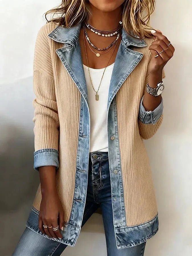 Zyrelle - Afslappet strikket cardigan med knapper