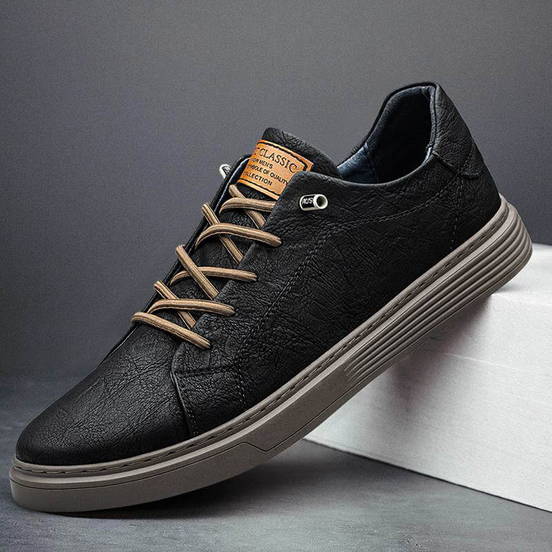 Braelon - Teksturerede lavskaftede sneakers